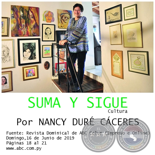 SUMA Y SIGUE - Cultura - Por NANCY DUR CCERES - Domingo, 16 de Junio de 2019